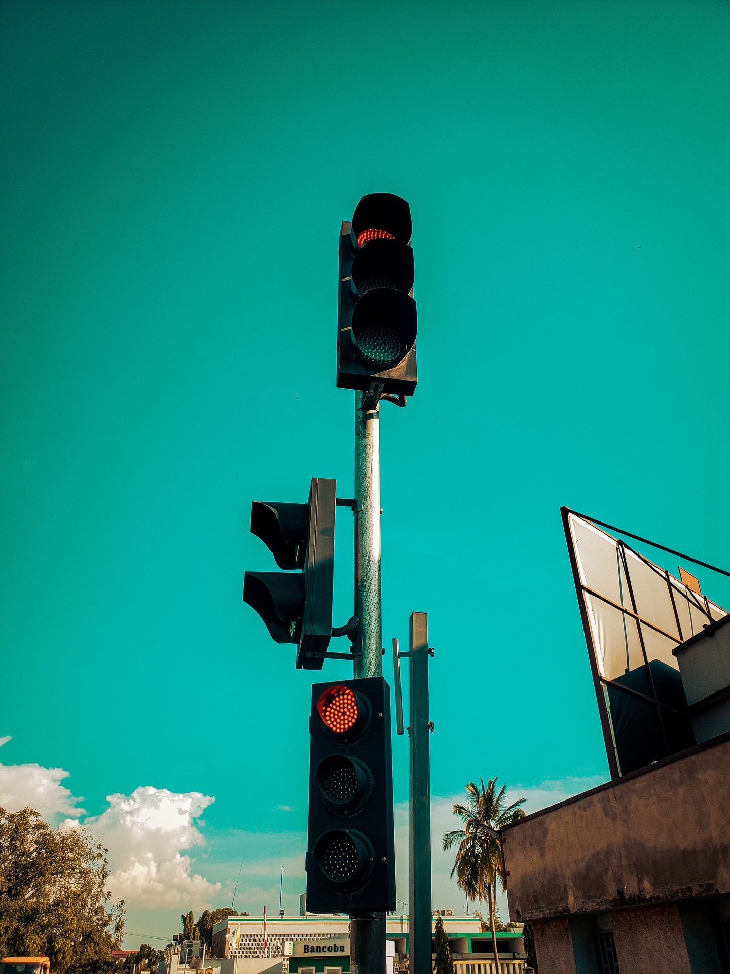 traffic lights in Bujumbura